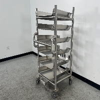 Consumables Stainless Steel Rolling Cart image 0